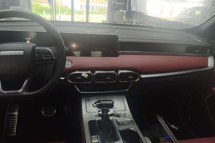 Used JETOUR X70 PLUS 2021 1.5T DCT Mountain 5-Seater Audio And AC Panel