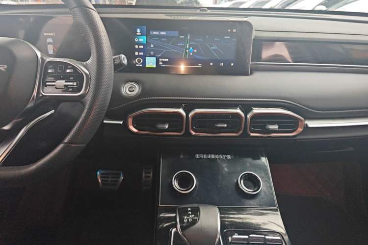 Used JETOUR X70 PLUS 2021 1.6T DCT 7-Seater Audio And AC Panel