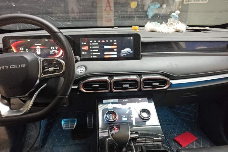 Used JETOUR X70 PLUS 2021 1.6T DCT 7-Seater Audio And AC Panel