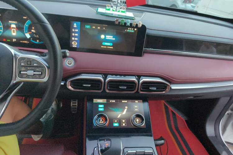 Used JETOUR X70 PLUS 2021 1.6T DCT Pro 7-seater Audio And AC Panel