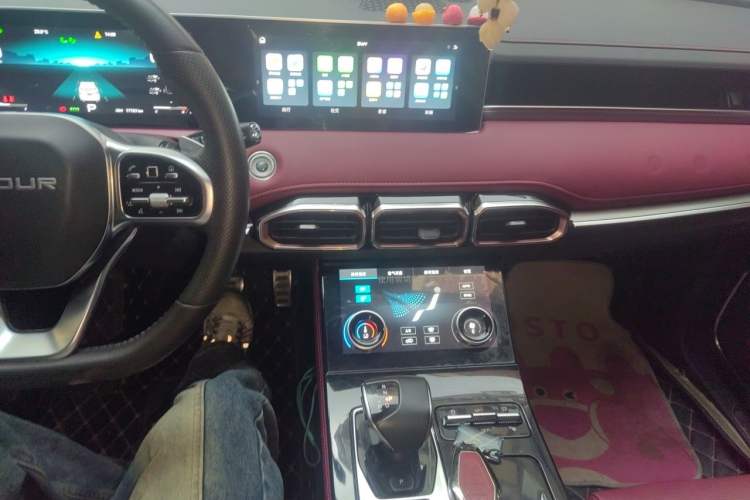 Used JETOUR X70 PLUS 2021 Zhuge 1.6T DCT Kongming 5-Seater Audio And AC Panel