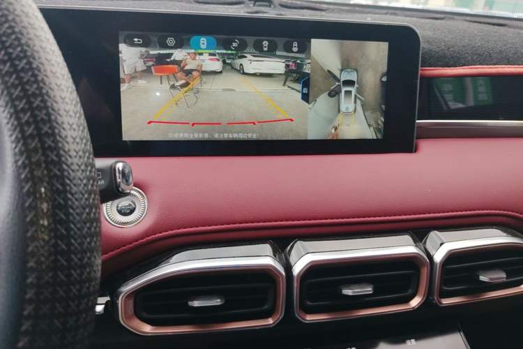 Used JETOUR X70 PLUS 2021 1.6T DCT Base 5-Seater Audio And AC Panel