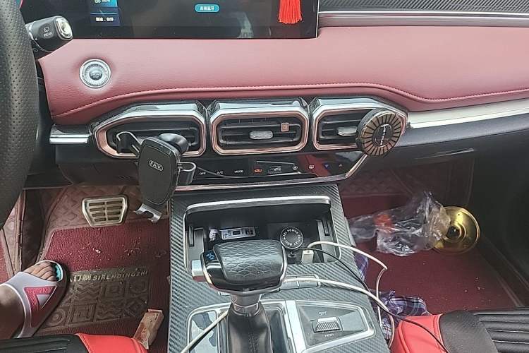 Used JETOUR X70 PLUS 2021 1.6T DCT Star 5-Seater Audio And AC Panel