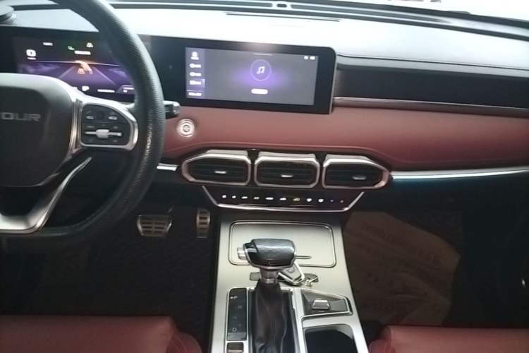 Used JETOUR X70 PLUS 2021 1.6T DCT Star 7-Seater Audio And AC Panel