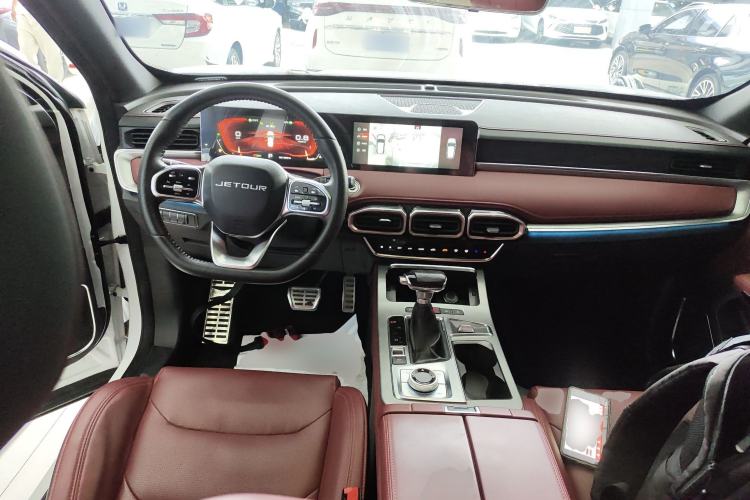 Used JETOUR X70 PLUS 2021 1.6T DCT Star 7-Seater Center Console