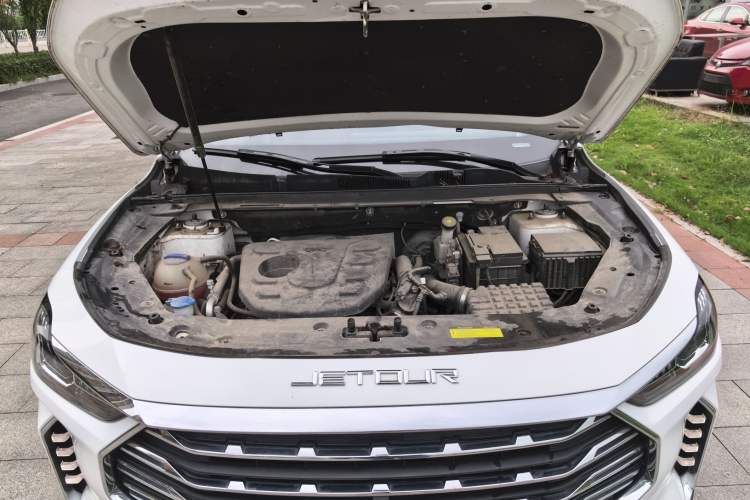 Used JETOUR X70 PLUS 2021 Revised Version 1.5T DCT ShanPRO 5-Seater Engine Bay