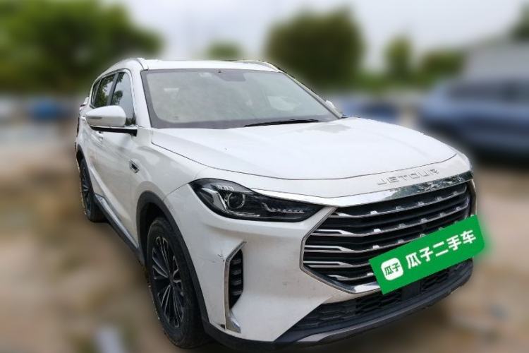 Used JETOUR X70 PLUS 2021 Facelift 1.5T DCT ShanPRO 7-Seater Front Right 45 Deg