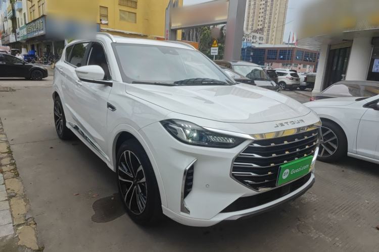 Used JETOUR X70 PLUS 2021 1.6T DCT Pro+ 7-Seater Front Right 45 Deg
