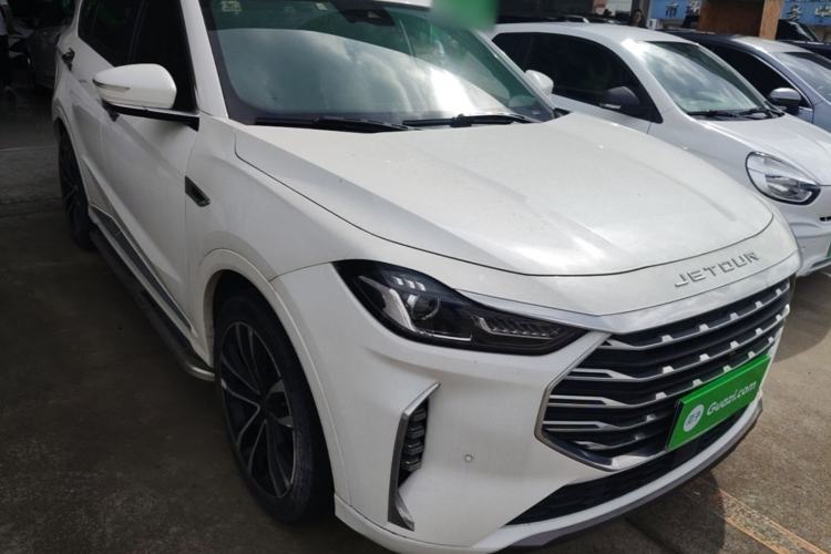 Used JETOUR X70 PLUS 2021 1.6T DCT Base 5-Seater Front Right 45 Deg