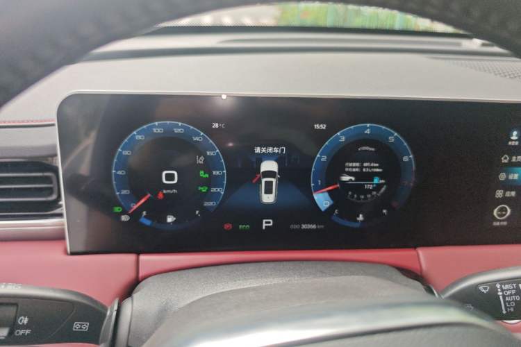 Used JETOUR X70 PLUS 2021 1.6T DCT Pro 7-seater Instrument Cluster