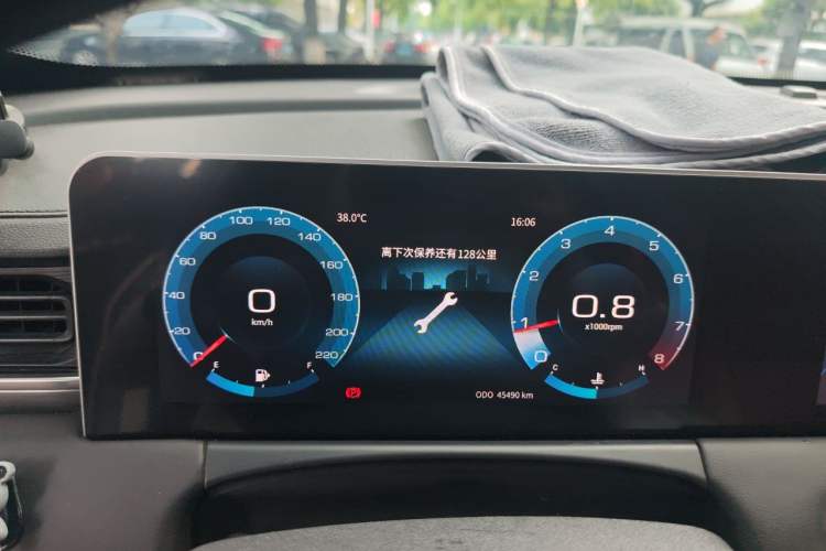 Used JETOUR X70 PLUS 2021 1.5T Manual Wind 7-Seater Instrument Cluster