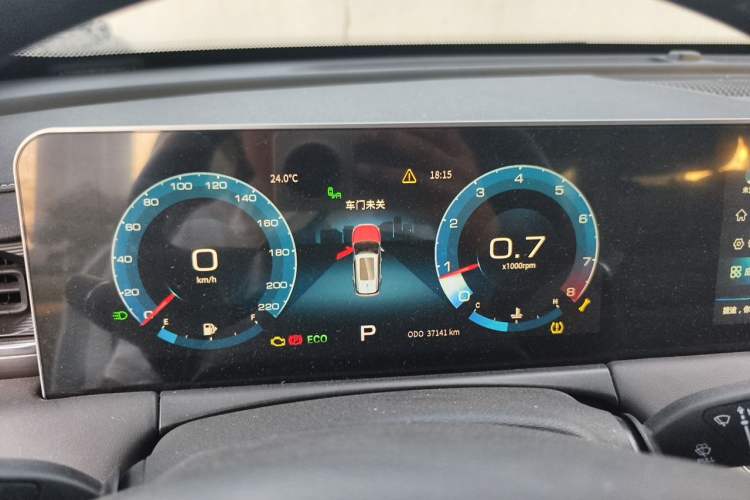 Used JETOUR X70 PLUS 2021 1.5T DCT Mountain 7-Seater Instrument Cluster