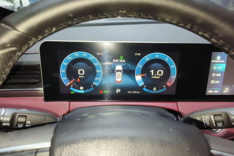 Used JETOUR X70 PLUS 2021 1.5T DCT Mountain 5-Seater Instrument Cluster