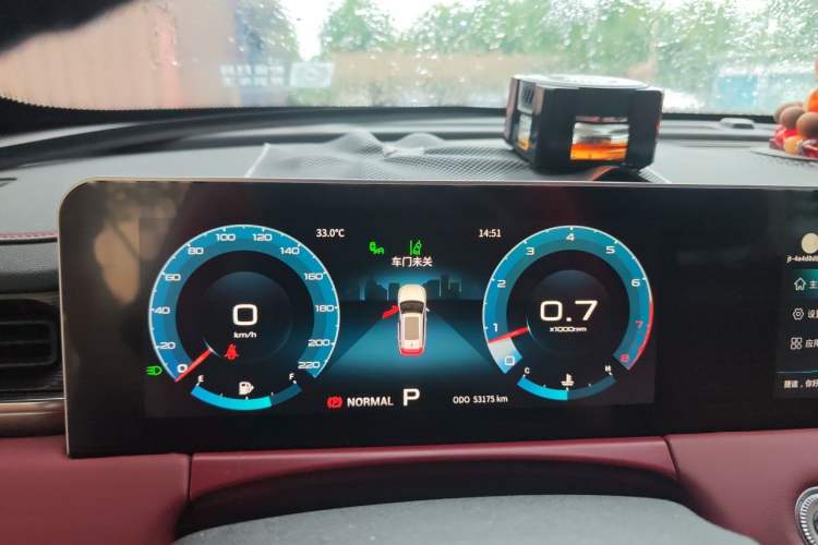 Used JETOUR X70 PLUS 2021 1.6T DCT Chen 7-seater Instrument Cluster