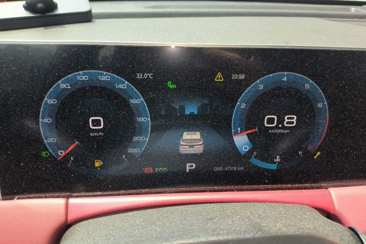 Used JETOUR X70 PLUS 2021 1.6T DCT Star 7-Seater Instrument Cluster