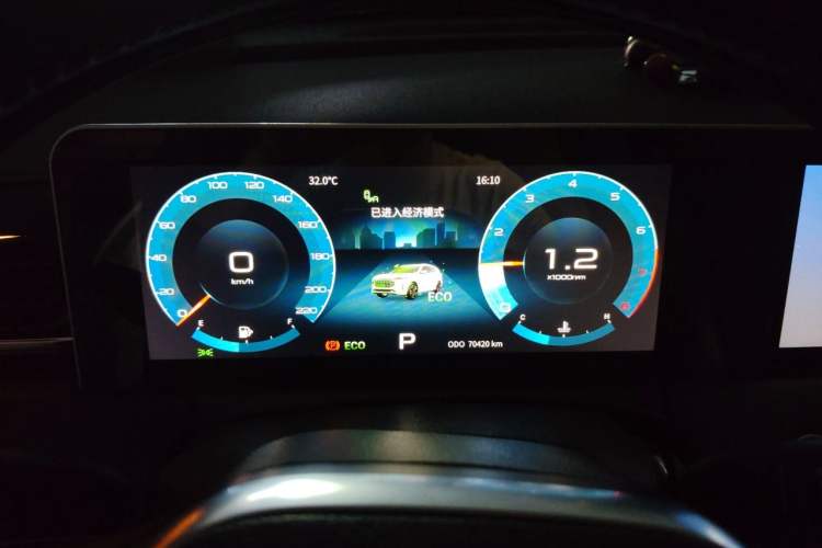 Used JETOUR X70 PLUS 2021 1.6T DCT Star 7-Seater Instrument Cluster