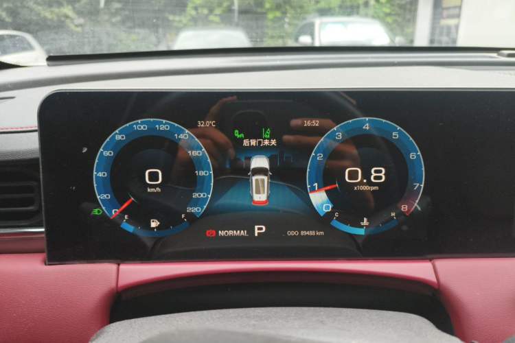 Used JETOUR X70 PLUS 2021 1.6T DCT Star 7-Seater Instrument Cluster