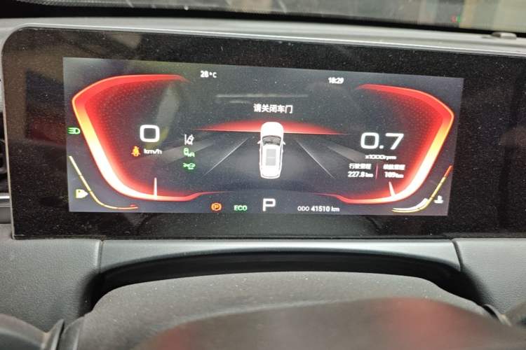 Used JETOUR X70 PLUS 2021 1.6T DCT 7-Seater Instrument Cluster