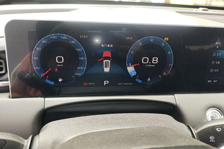 Used JETOUR X70 PLUS 2021 1.6T DCT Star 5-Seater Instrument Cluster