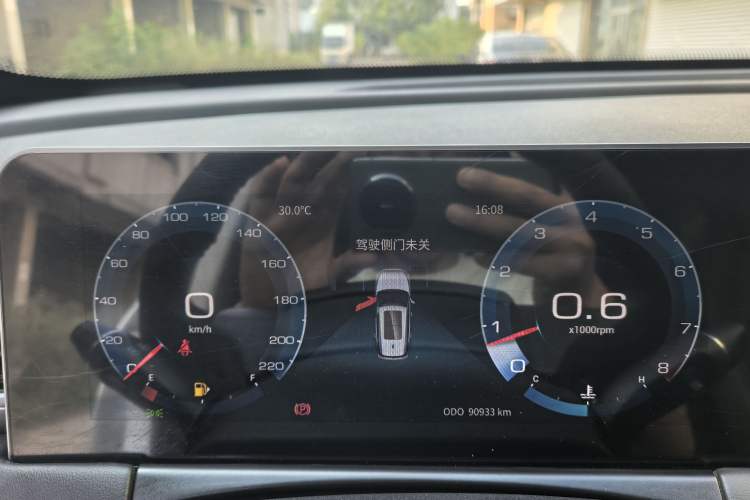 Used JETOUR X70 PLUS 2021 1.5T Manual Wind 7-Seater Instrument Cluster