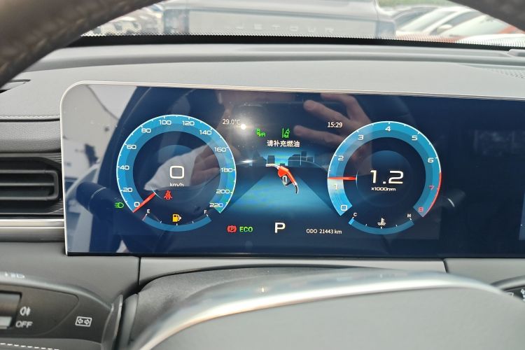 Used JETOUR X70 PLUS 2021 1.6T DCT Star 7-Seater Instrument Cluster