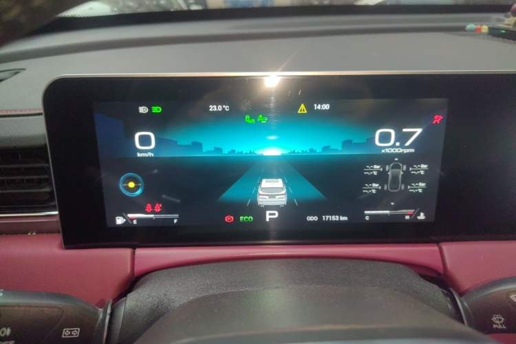 Used JETOUR X70 PLUS 2021 Zhuge 1.6T DCT Kongming 5-Seater Instrument Cluster