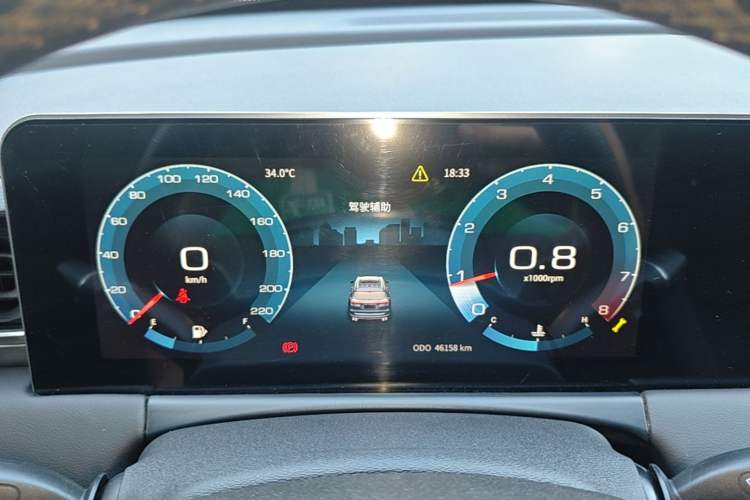 Used JETOUR X70 PLUS 2021 1.5T Manual Wind 5-Seater Instrument Cluster