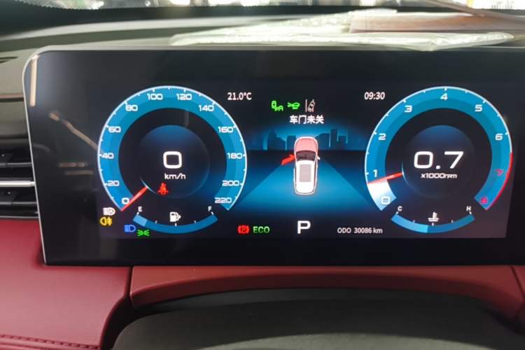 Used JETOUR X70 PLUS 2021 1.6T DCT Pro+ 7-Seater Instrument Cluster