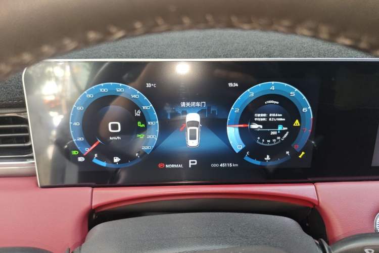Used JETOUR X70 PLUS 2021 1.6T DCT Pro 7-seater Instrument Cluster