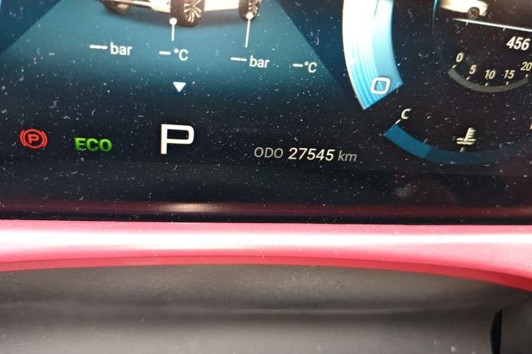 Used JETOUR X70 PLUS 2021 1.6T DCT Pro+ 5-Seater Odometer Close Up