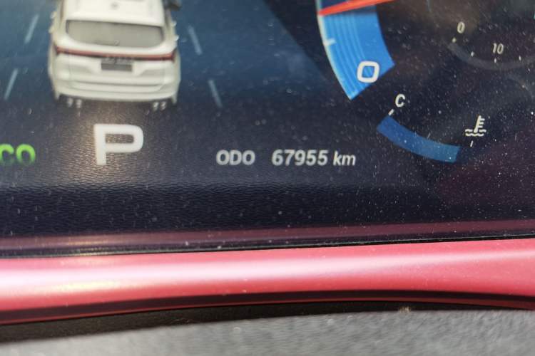Used JETOUR X70 PLUS 2021 Zhuge 1.6T DCT Wuhou 5-Seater Odometer Close Up