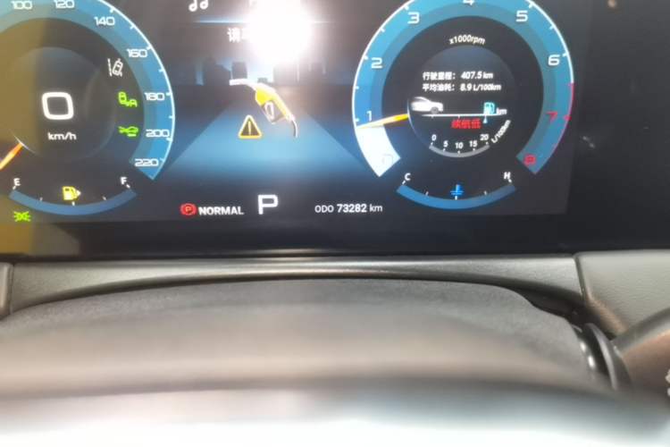 Used JETOUR X70 PLUS 2021 Zhuge 1.6T DCT Wuhou 5-Seater Odometer Close Up