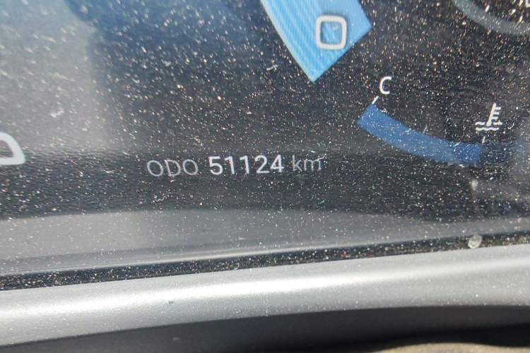 Used JETOUR X70 PLUS 2021 1.6T DCT 7-Seater Odometer Close Up