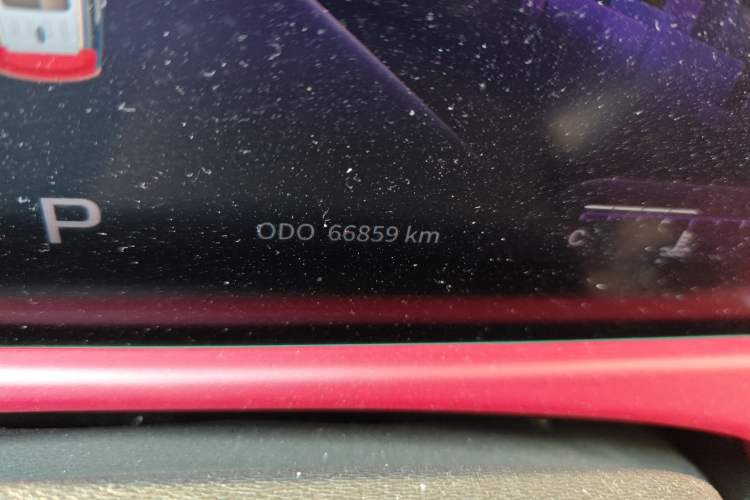 Used JETOUR X70 PLUS 2021 1.5T DCT ShanPRO 5-Seater Odometer Close Up