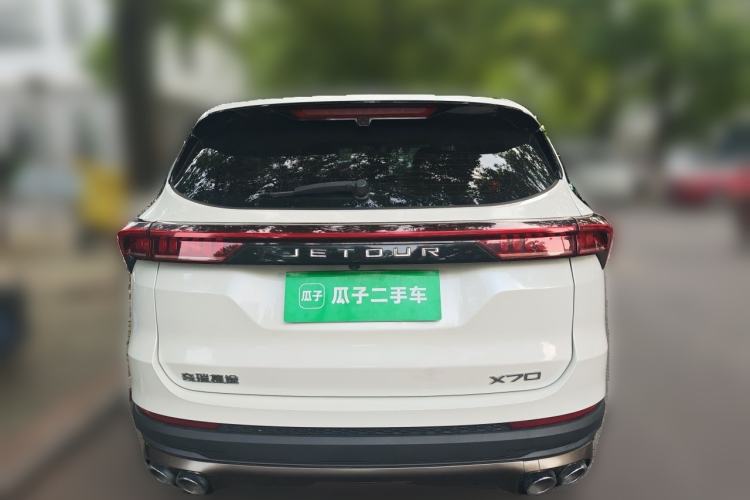 Used JETOUR X70 PLUS 2021 1.5T Manual Wind 7-Seater Rear
