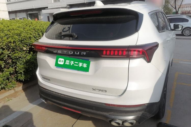 Used JETOUR X70 PLUS 2021 1.5T Manual Lin 5-Seater Rear