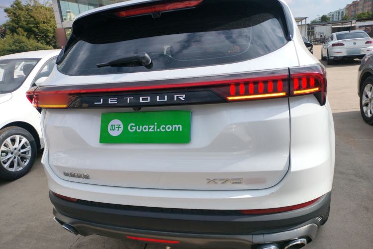 Used JETOUR X70 PLUS 2021 1.6T DCT Chen 7-seater Rear