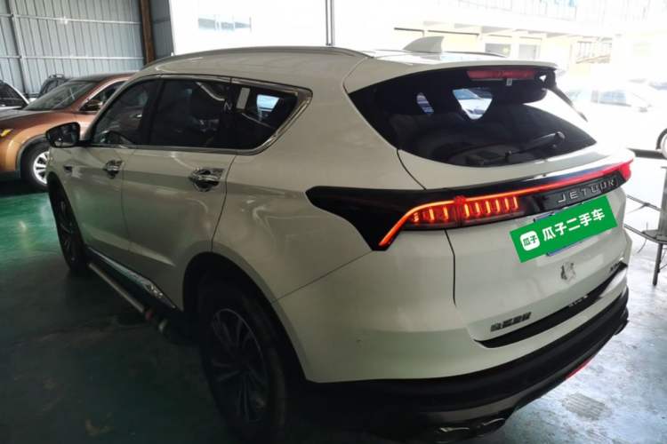 Used JETOUR X70 PLUS 2021 1.5T DCT Mountain 5-Seater Rear Left 45 Deg