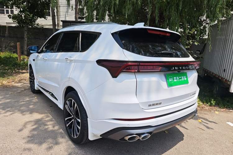 Used JETOUR X70 PLUS 2021 1.6T DCT Pro 5-Seater Rear Left 45 Deg