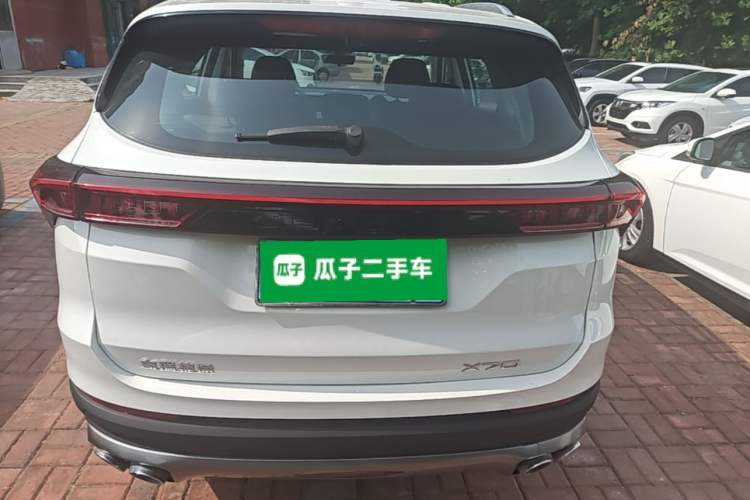 Used JETOUR X70 PLUS 2021 1.5T Manual Lin 5-Seater Rear