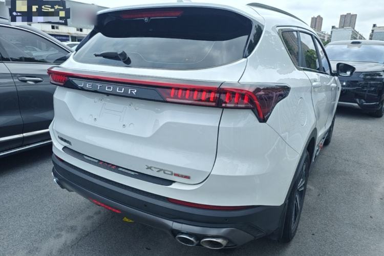Used JETOUR X70 PLUS 2021 1.6T DCT Star 5-Seater Rear Right 45 Deg