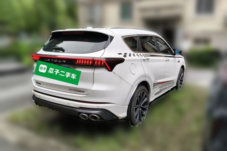 Used JETOUR X70 PLUS 2021 Zhuge 1.6T DCT Kongming 5-Seater Rear Right 45 Deg