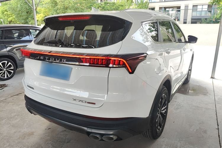 Used JETOUR X70 PLUS 2021 Revised Version 1.5T DCT ShanPRO 5-Seater Rear Right 45 Deg