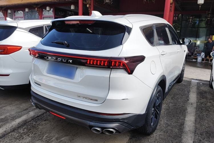 Used JETOUR X70 PLUS 2021 1.6T DCT Star 5-Seater Rear Right 45 Deg