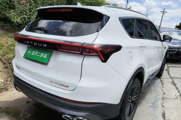 Used JETOUR X70 PLUS 2021 Revised Version 1.5T DCT ShanPRO 5-Seater Rear Right 45 Deg