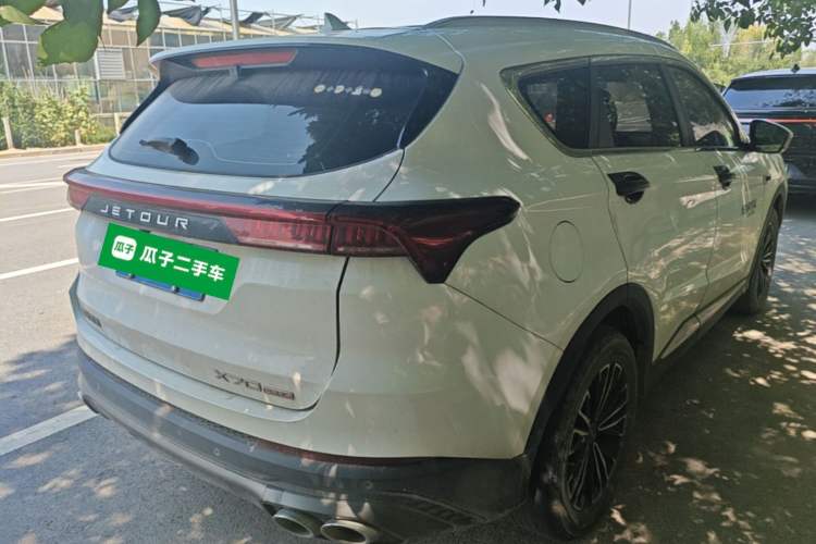 Used JETOUR X70 PLUS 2021 Facelift 1.5T DCT ShanPRO 7-Seater Rear Right 45 Deg