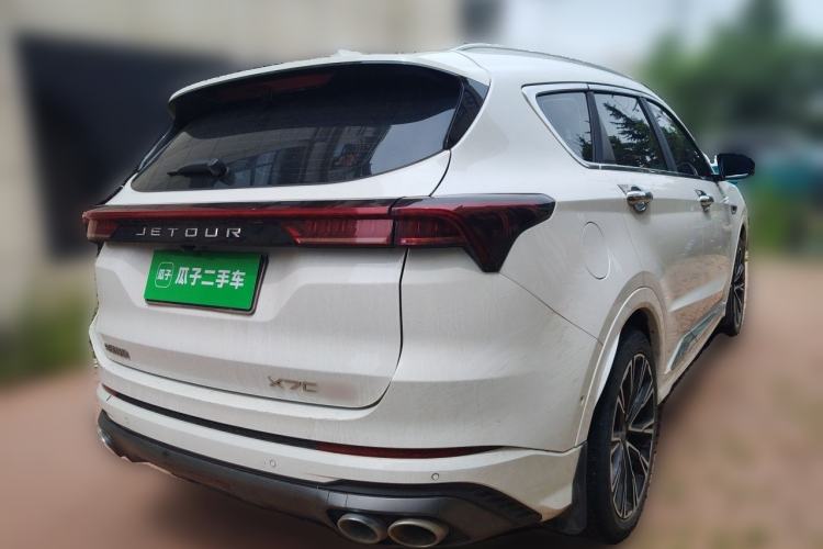 Used JETOUR X70 PLUS 2021 Zhuge 1.6T DCT Kongming 7-Seater Rear Right 45 Deg