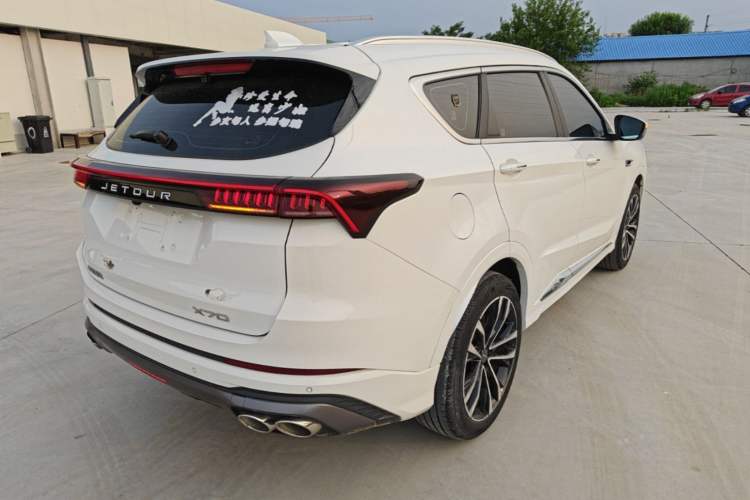 Used JETOUR X70 PLUS 2021 1.6T DCT Base 5-Seater Rear Right 45 Deg