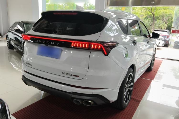 Used JETOUR X70 PLUS 2021 1.6T DCT Pro+ 7-Seater Rear Right 45 Deg