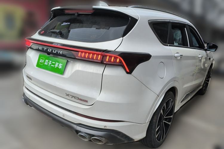 Used JETOUR X70 PLUS 2021 1.6T DCT Pro 7-seater Rear Right 45 Deg